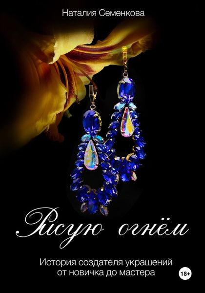 Обложка книги  «Рисую огнём. История создателя украшений от новичка до мастера»
