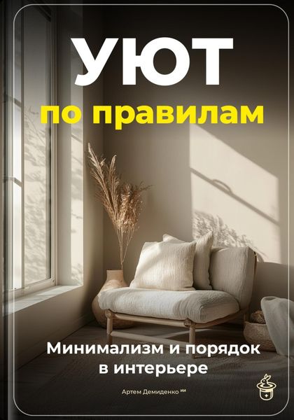 Обложка книги  «Уют по правилам: Минимализм и порядок в интерьере»