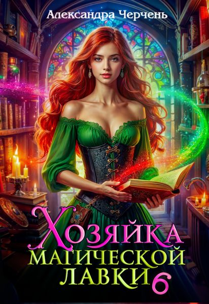 Обложка книги  «Хозяйка магической лавки – 6»
