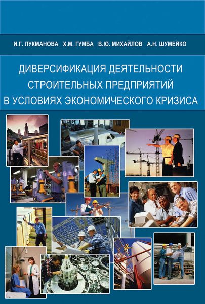 Обложка книги  «Диверсификация деятельности строительных предприятий в условиях экономического кризиса»