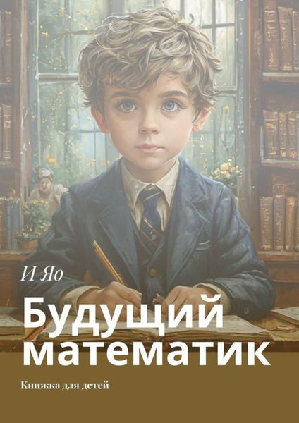 Обложка книги  «Будущий математик. Книжка для детей»