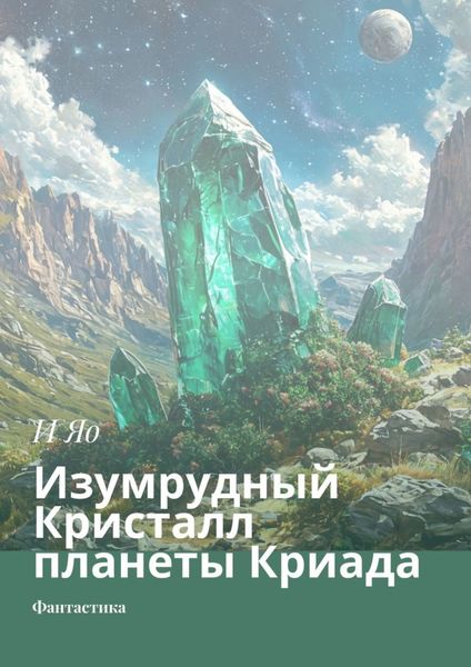 Обложка книги  «Изумрудный Кристалл планеты Криада. Фантастика»