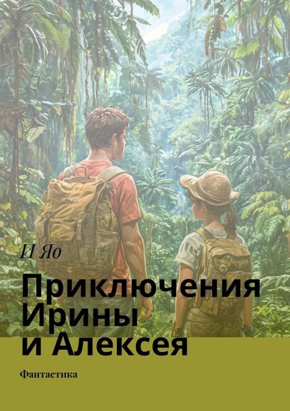 Обложка книги  «Приключения Ирины и Алексея. Фантастика»