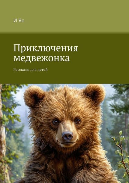 Обложка книги  «Приключения медвежонка. Рассказы для детей»