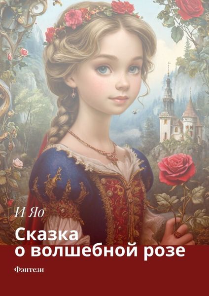 Обложка книги  «Сказка о волшебной розе. Фэнтези»