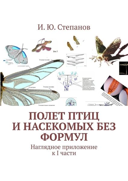 Обложка книги  «Полет птиц и насекомых без формул. Наглядное приложение к I части»