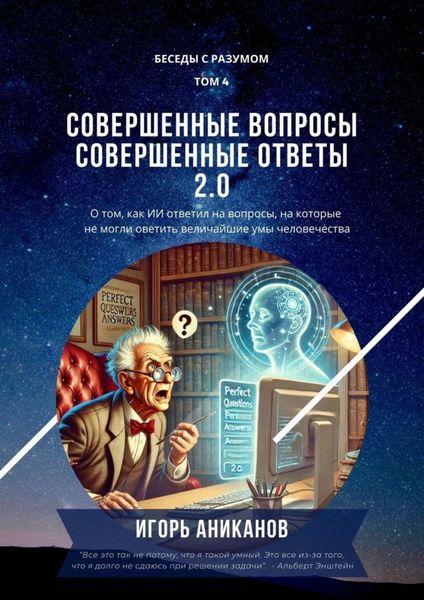 Обложка книги  «Совершенные вопросы, совершенные ответы 2.0. Беседы с Разумом. Том 4»