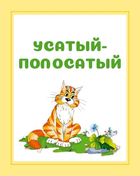 Обложка книги  «Усатый-полосатый»