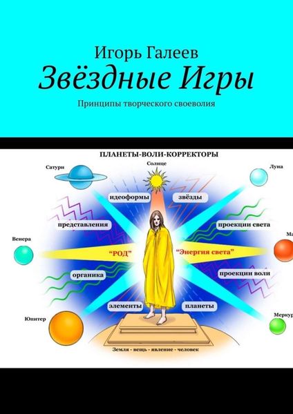 Обложка книги  «Звёздные Игры. Принципы творческого своеволия»