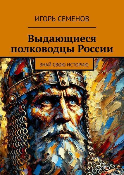 Обложка книги  «Выдающиеся полководцы России. Знай свою историю»
