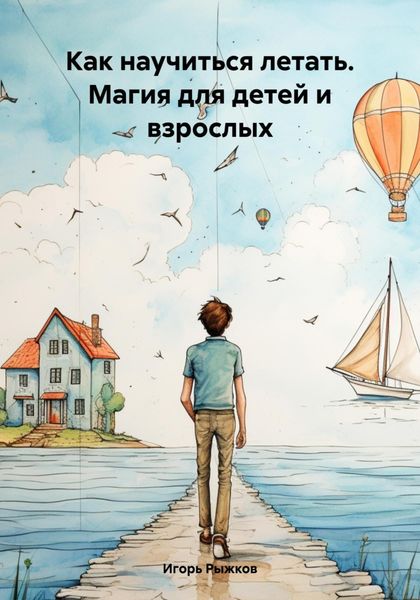 Обложка книги  «Как научиться летать. Магия для детей и взрослых»