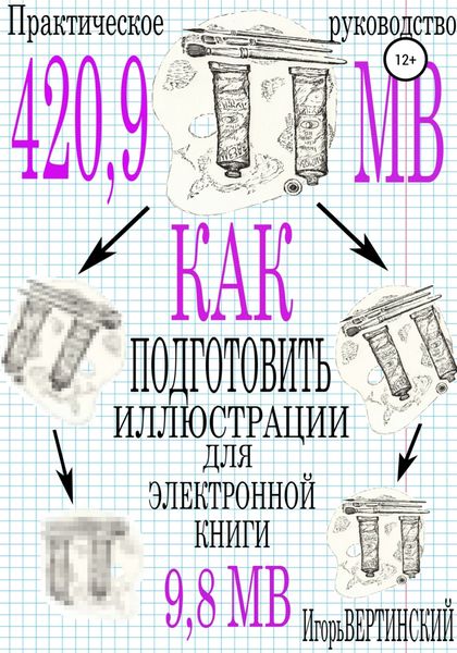 Обложка книги  «Как подготовить иллюстрации для электронных книг. Практическое руководство»
