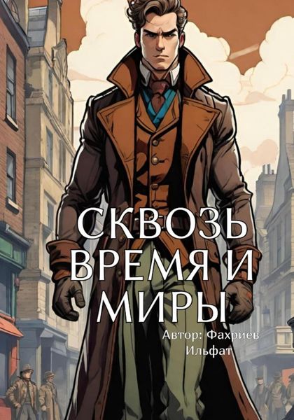 Обложка книги  «Сквозь время и миры»