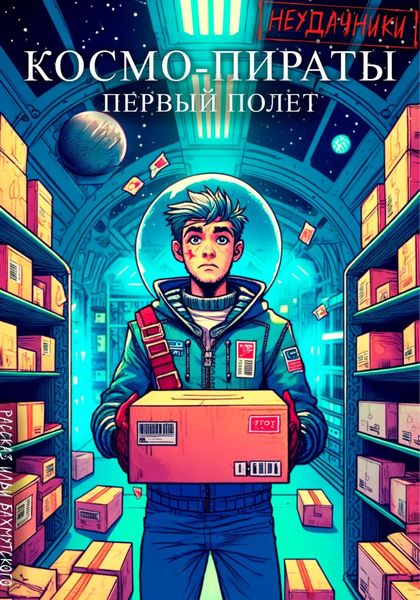 Обложка книги «Космо-пираты «Неудачники». Первый полёт»