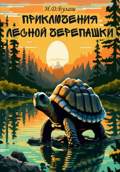 Обложка книги «Приключения лесной черепашки»