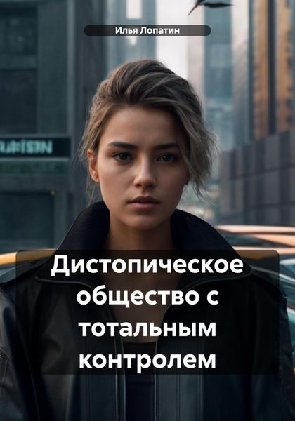 Обложка книги «Дистопическое общество с тотальным контролем»
