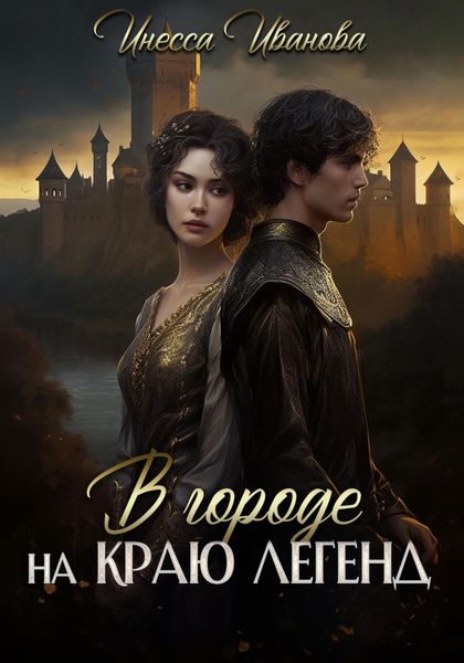 Обложка книги  «В городе на краю легенд»