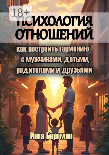 Обложка книги  «Психология отношений. Как построить гармонию с мужчинами, детьми, родителями и друзьями»