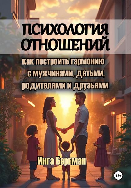 Обложка книги  «Психология отношений: как построить гармонию с мужчинами, детьми, родителями и друзьями»