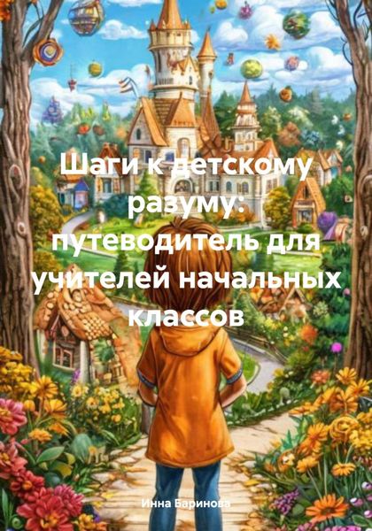 Обложка книги  «Шаги к детскому разуму: путеводитель для учителей начальных классов»