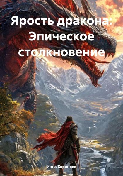 Обложка книги  «Ярость дракона: Эпическое столкновение»