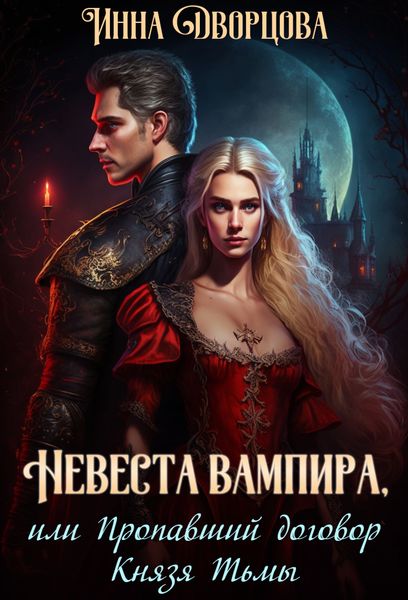 Обложка книги  «Невеста вампира, или Пропавший договор Князя Тьмы»