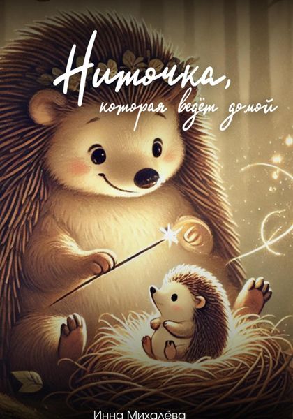Обложка книги  «Ниточка, которая ведёт домой»