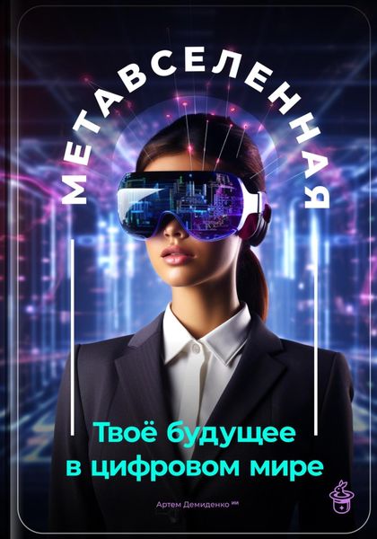 Обложка книги  «Метавселенная: Твоё будущее в цифровом мире»