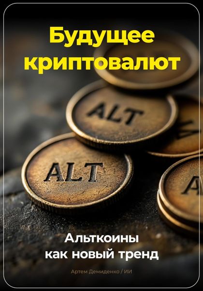 Обложка книги  «Будущее криптовалют: Альткоины как новый тренд»