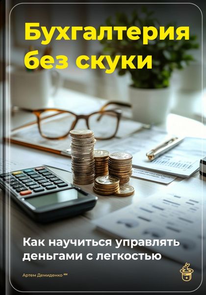 Обложка книги  «Бухгалтерия без скуки: Как научиться управлять деньгами с легкостью»