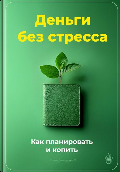 Обложка книги  «Деньги без стресса: Как планировать и копить»