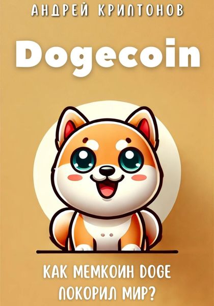 Обложка книги «Dogecoin. Как мемкоин DOGE покорил мир?»