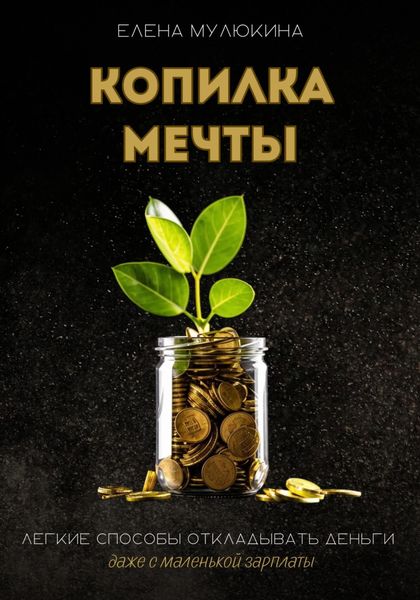 Обложка книги  «Копилка мечты. Легкие способы откладывать деньги даже с маленькой зарплаты»