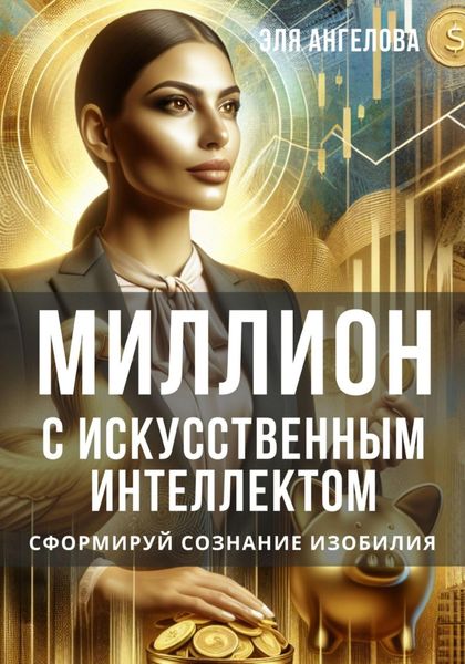 Обложка книги  «Миллион с искусственным интеллектом. Сформируй сознание изобилия»