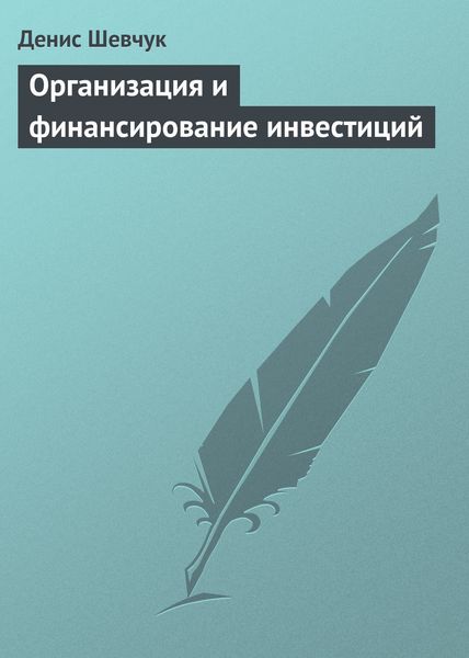 Обложка книги  «Организация и финансирование инвестиций»