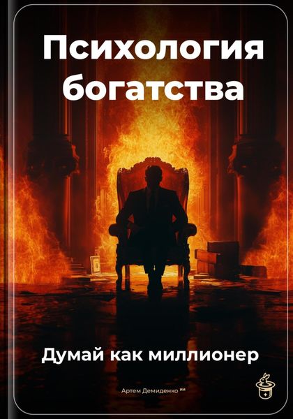 Обложка книги  «Психология богатства: Думай как миллионер»