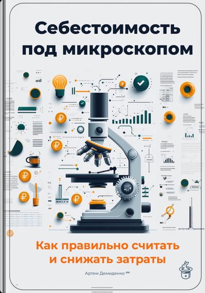 Обложка книги  «Себестоимость под микроскопом: Как правильно считать и снижать затраты»