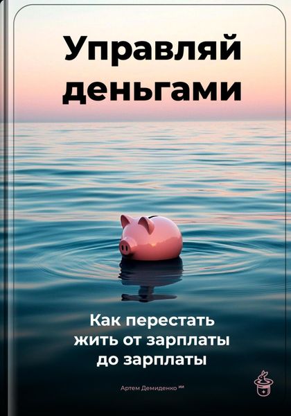Обложка книги  «Управляй деньгами: Как перестать жить от зарплаты до зарплаты»