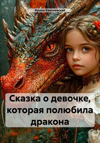 Обложка книги «Сказка о девочке, которая полюбила дракона»