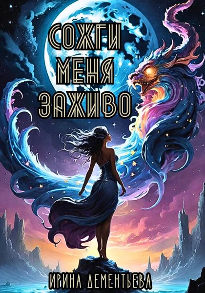 Обложка книги  «Сожги меня заживо»