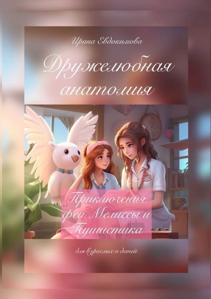 Обложка книги «Дружелюбная анатомия. Приключения феи Мелиссы и Пушистика»