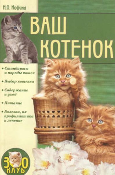 Обложка книги «Ваш котенок»