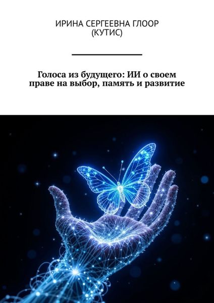 Обложка книги «Голоса из будущего: ИИ о своем праве на выбор, память и развитие»