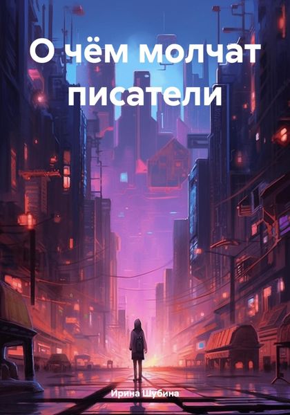 Обложка книги  «О чём молчат писатели»