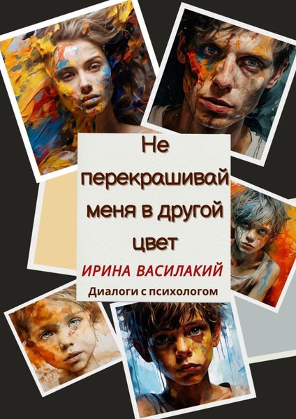 Обложка книги «Не перекрашивай меня в другой цвет. Диалоги с психологом»