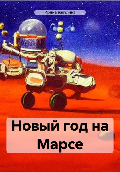 Обложка книги  «Новый год на Марсе»