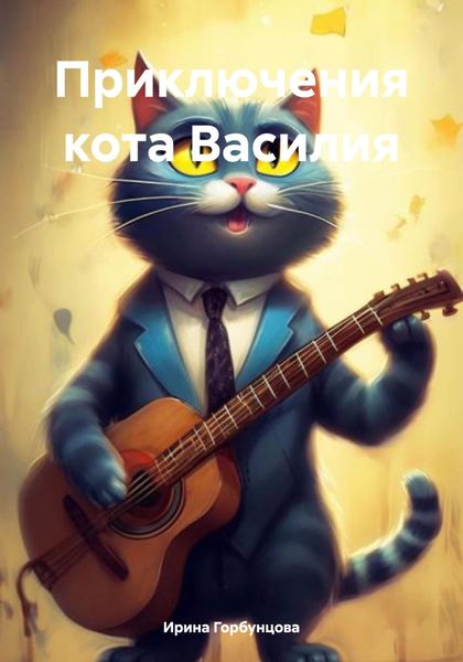 Обложка книги  «Приключения кота Василия»