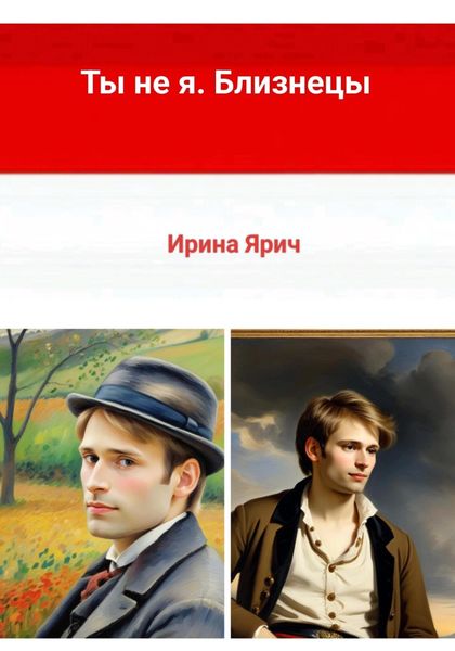Обложка книги  «Ты не я. Близнецы»