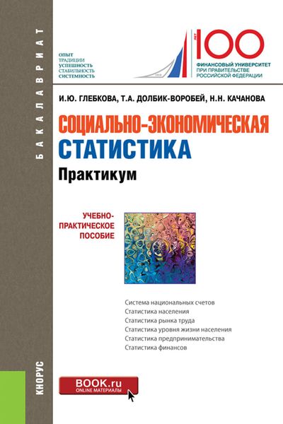 Обложка книги «Социально-экономическая статистика. Практикум. (Бакалавриат). Учебно-практическое пособие.»