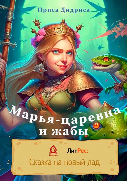 Обложка книги  «Марья-царевна и жабы»